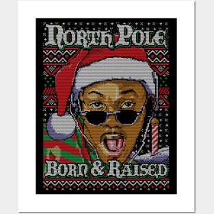 North Pole Born & Raised Sweater Posters and Art